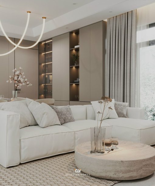 Nội thất biệt thự kiểu Hàn Quốc