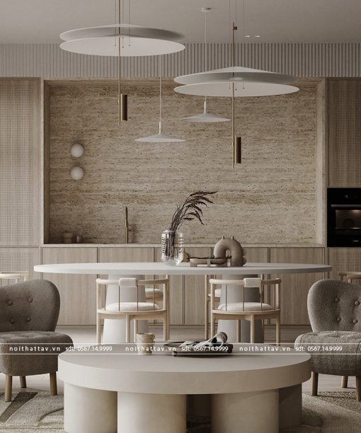 Nội thất nhà phố kiểu Hàn Quốc