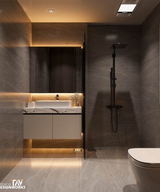 Nội thất phòng tắm nhà phố